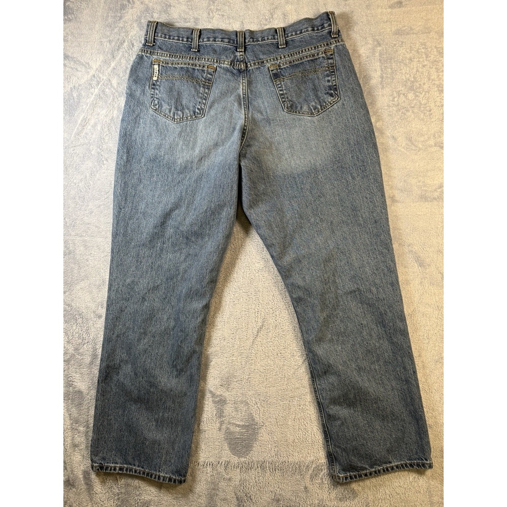Cinch Jeans Men's 38x31 MB92834003 Loose Fit Bootcut Straight Denim Blue Wash - Picture 4 of 7
